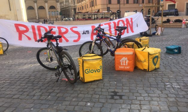 #NoDeliveryDay. La Uil in piazza per i diritti dei Rider