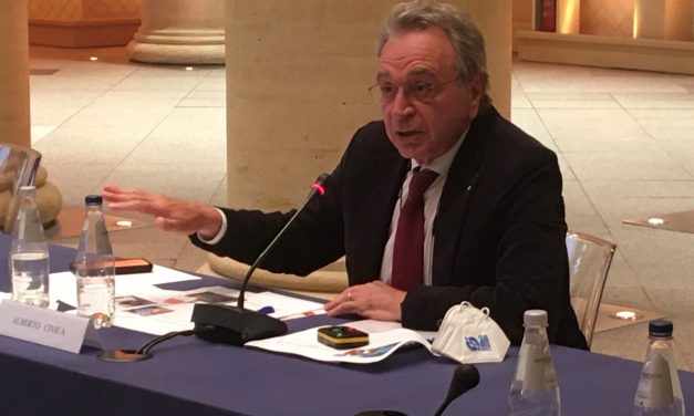 Alberto Civica alla presentazione del rapporto “Le conseguenze del Covid 19 sulle Pmi del Lazio”