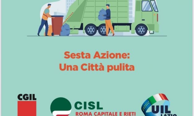 #LavoriAmoXRoma: Una città pulita