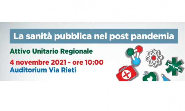La sanità pubblica nel post pandemia. Gli attivi di Cgil, Cisl e Uil del Lazio