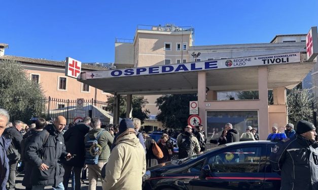 Incendio ospedale di Tivoli. Vicinanza alla comunità