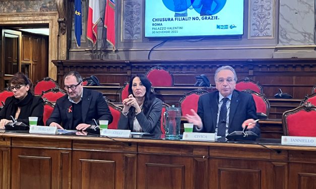 La desertificazione bancaria nel Lazio. Uil e Uilca al Tg3 Lazio