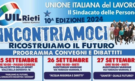 Ecco la decima edizione di Incontriamoci, ricostruiamo il futuro