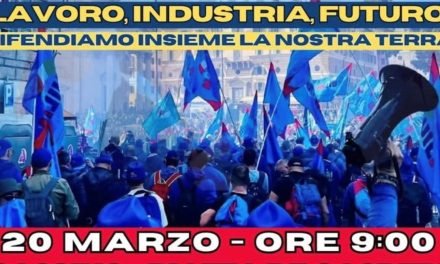 Istituzioni siano presenti a Cassino con lavoratrici e lavoratori
